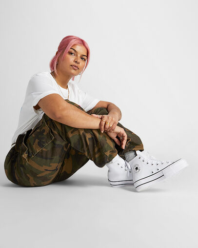 CONVERSE BOTA POLIPIEL BLANCA